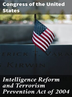cover image of Intelligence Reform and Terrorism Prevention Act of 2004